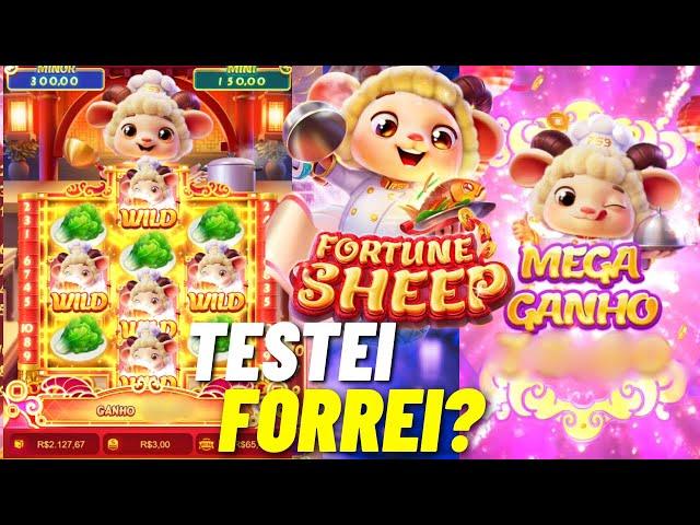 TESTEI O NOVO "FORTUNE SHEEP" E PEGUEI MUITOS BÔNUS???