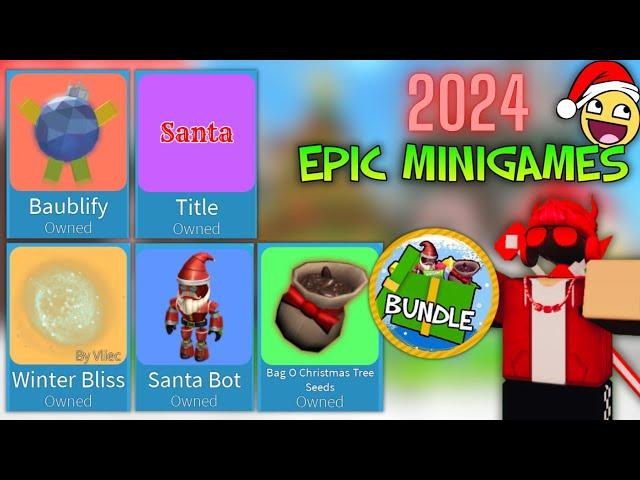 Reviewing RBLX Epic Minigames' Xmas 2024 Update!