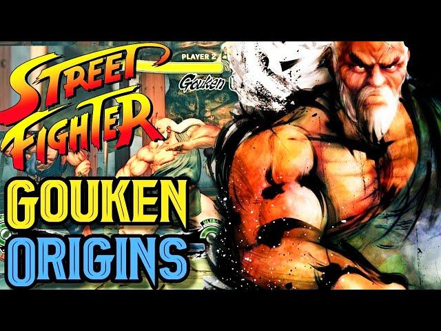 Gouken Origins - The Legendary Adoptive Father Of Ken And Ryu, The Master Of Killer Ki Energy!