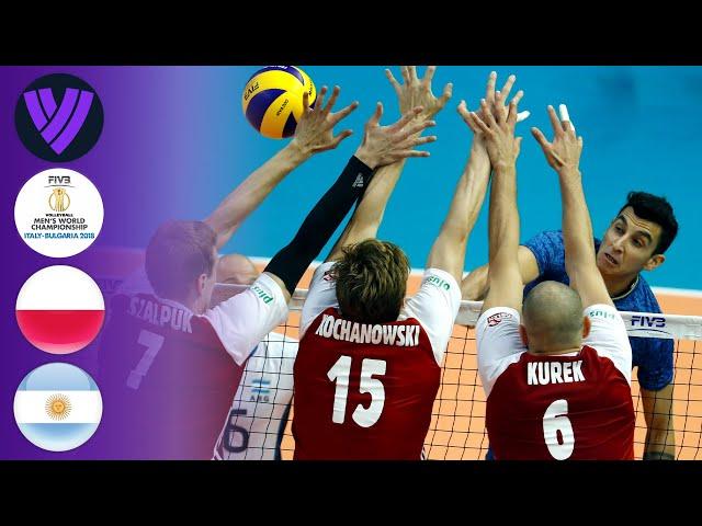 Poland  Argentina - Full Match | Men’s World Champs 2018