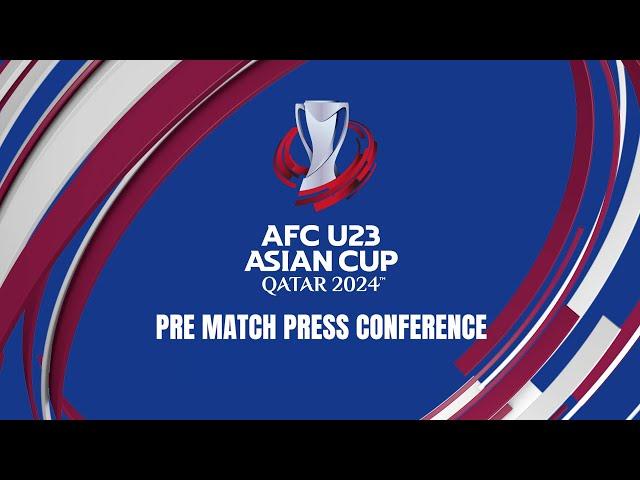 #AFCU23 | QF M26 Pre Match Press Conference - Indonesia