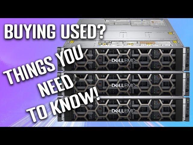 Save Money Buying Used Servers (Part 1) - Getting started with used servers out of the box