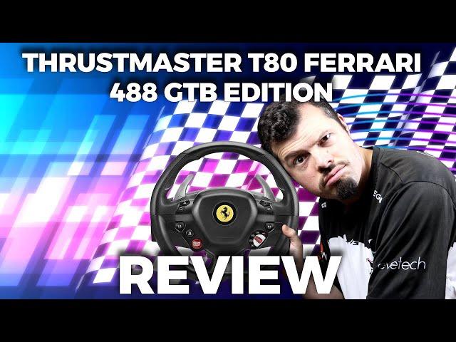 Thrustmaster T80 Ferrari 488 GTB Review - Engage arcade mode steering!