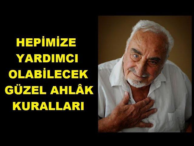 Hepimize yardımcı olabilecek güzel ahlak kuralları..!