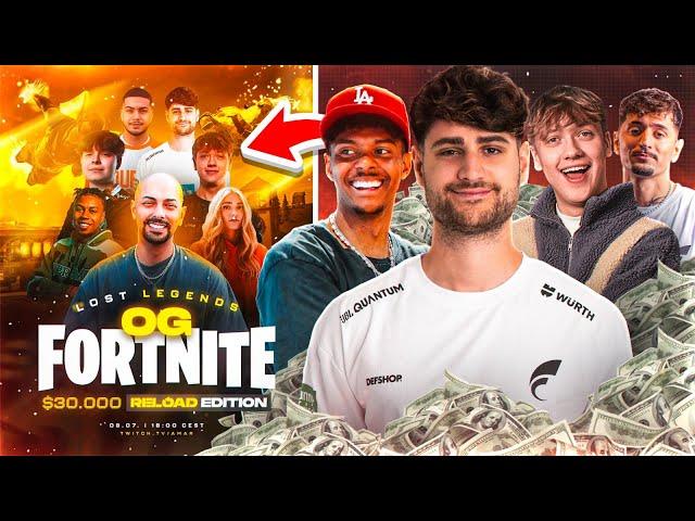 WIR GEWINNEN 2000 EURO 30.000 EURO LOST LEGENDS OG FORTNITE CUP MIT WILLY, KUBA & REZON