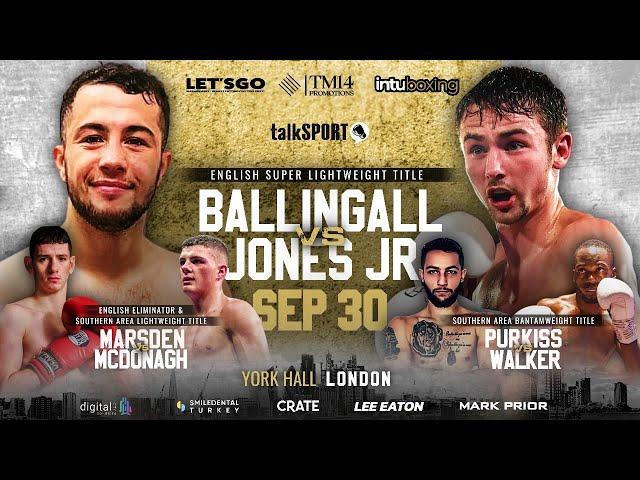 INTU FIGHT NIGHT LIVE | CHAMPIONSHIP BOXING FROM YORK HALL