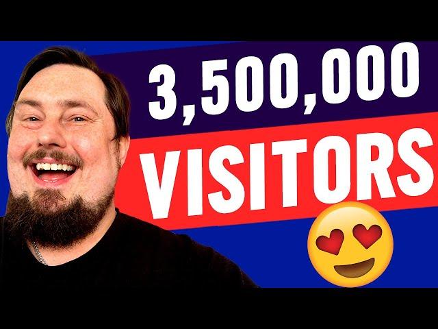 3,500,000 Visitors (2 Free Traffic Sources)