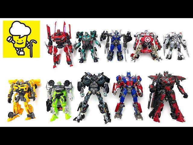 Transformers Movie Dark of the Moon  Optimus Prime Bumblebee Topspin Leadfoot ランスフォーマー 變形金剛