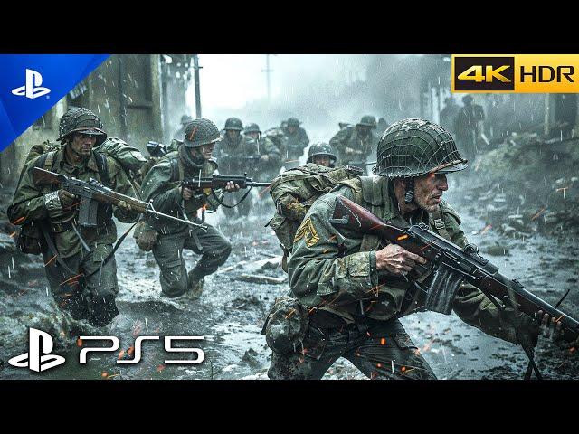 (PS5) BATTLE OF HÜRTGEN FOREST 1944 | Realistic Immersive ULTRA Graphics Gameplay [4K 60FPS HDR]