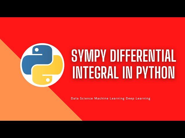 Differential Integral in Python |Solve Calculus Problem second|#rlanguagestatistics #python #maths