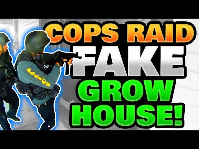 Cops Set-up and BUSTED! - Illegal Raid On Fake Grow House!