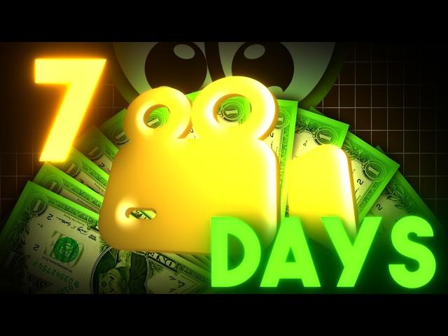 I Tried EDITING for 7 Days and MADE $$$