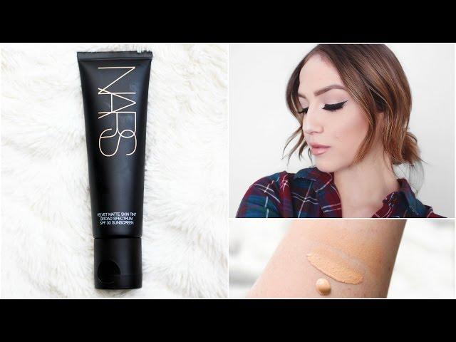 NARS Velvet Matte Skin Tint Review + Demo | LoveShelbey