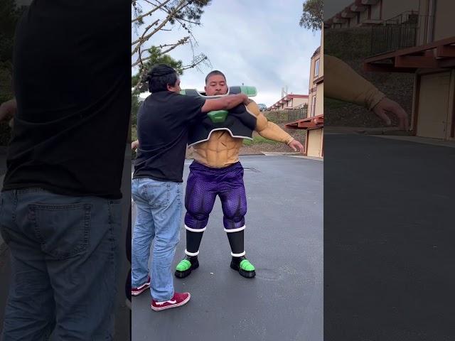 Becoming Broly ( Dragon Ball ) #cosplay  #cosplayer  #dragonball #broly