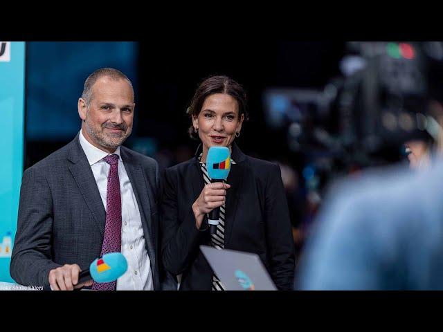 Philipp Birkenmaier und Christine Carboni: Hinter den Kulissen des Parteitags