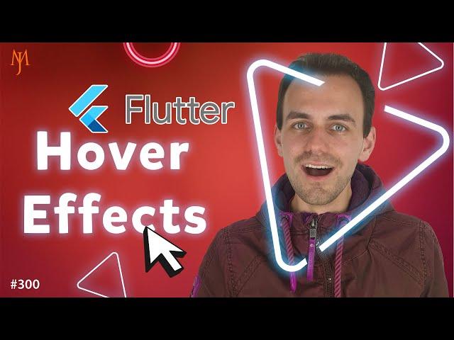 Flutter Tutorial - On Hover Effect & Hover Animations | Flutter Web App