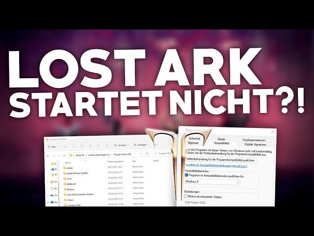 [2024] Lost Ark startet NICHT?! | Problemlösung | Deutsch | Windows 10/11/Mac