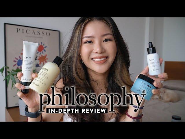 PHILOSOPHY SKINCARE REVIEW | too good to be true?