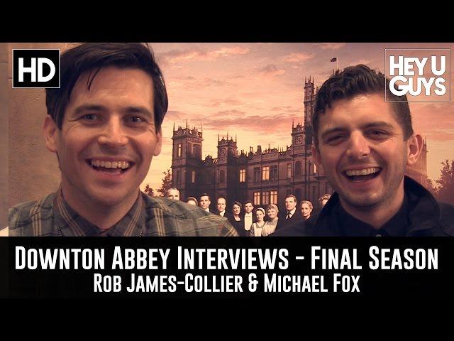 Rob James-Collier & Michael Fox Exclusive Interview - Downton Abbey