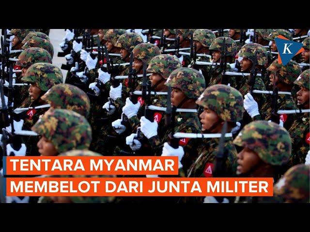 Setahun Kudeta, Banyak Tentara Myanmar Telah Membelot