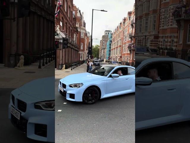 New 2023 BMW M2 G87 Acceleration Sound in London