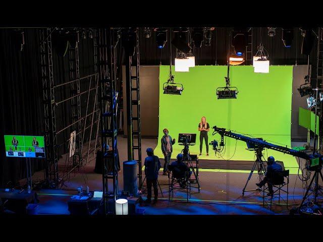 Green Screen Behind-the-scenes Virtual Production