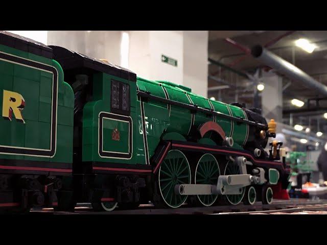 ОБЗОР ПАРОВОЗА A3 4472 FLYING SCOTSMAN ИЗ ЛЕГО / REVIEW OF THE A3 4472 FLYING SCOTSMAN FROM LEGO