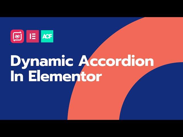 How To Create Dynamic Accordion with ACF Repeater Fields In Elementor ?