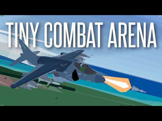 AN AESTHETIC NEW COMBAT FLIGHT SIM! - Tiny Combat Arena (Early Gameplay)