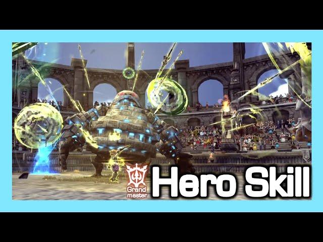 Hero Skill (Grand Weapon Master) / Warrior new 3rd Class / Dragon Nest Korea (2021 November)