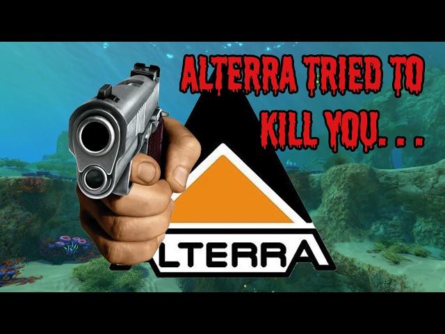 Alterra WANTED you to DIE (Subnautica Theory)