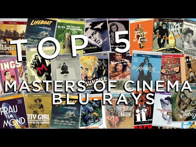 Top 5 Masters of Cinema Blu-rays!