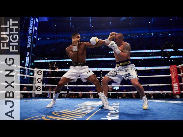 Full Fight | Anthony Joshua Vs Oleksandr Usyk (1) L