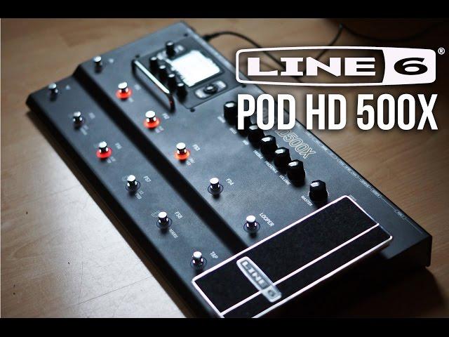 Line 6 POD HD 500X - 4 Cable Method (4CM)