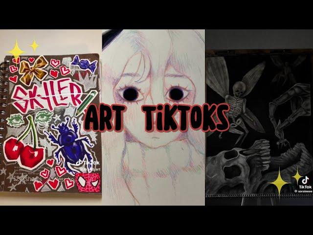 ⋆.ೃ࿔*:･Art Tiktoks that LITERALLY make me wanna draw ⋆.ೃ࿔*:･