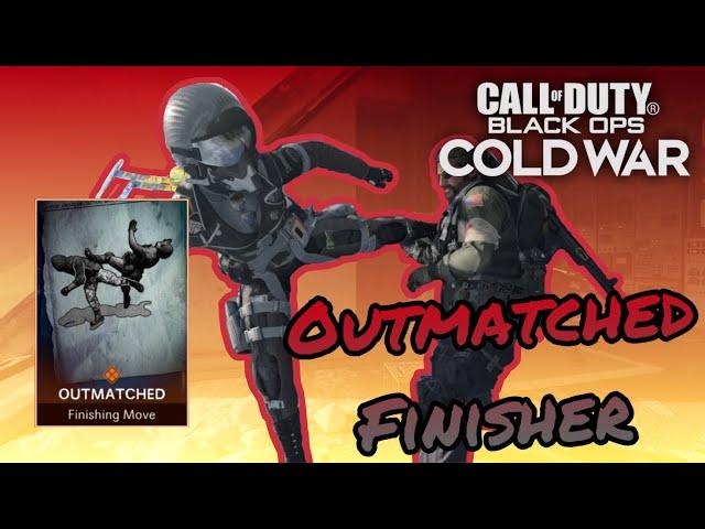 Outmatched Finishing Move (REACTIVE ETERNAL STRIKE BUNDLE) | Black Ops Cold War | YEAR 2