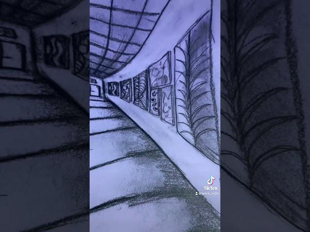 My mini art gallery (idea from: @i_just_really_like_art) on TikTok #art #drawing #artgallery #fyp