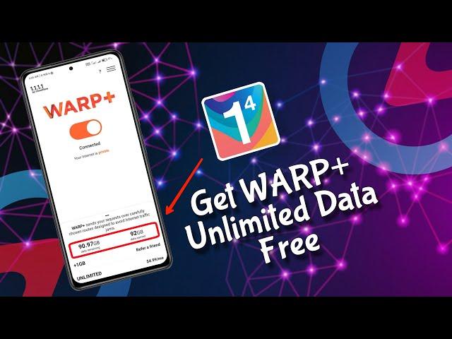 How to get 1.1.1.1 WARP+ Unlimited Tutorial Bangla | Secret Info