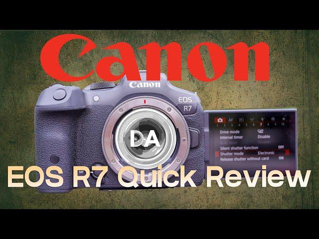 Canon EOS R7 Quick Review: Powering into the APS-C Space