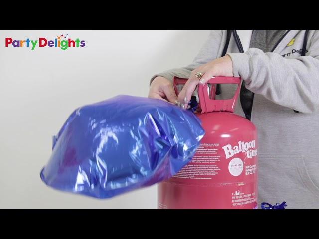 How to Use a Helium Canister with Foil Balloons