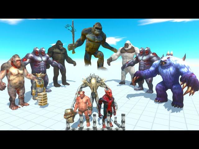 MUTANT PRIMATES RELEASE INFERNALS MAZELING - Animal Revolt Battle Simulator