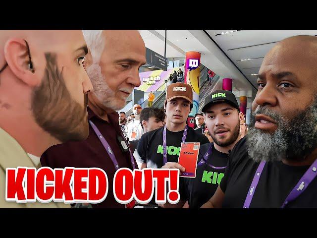 Adin Ross Gets KICKED OUT Of TwitchCon