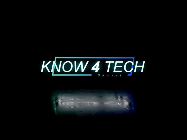 KNOW 4 TECH Glitch intro 2.0