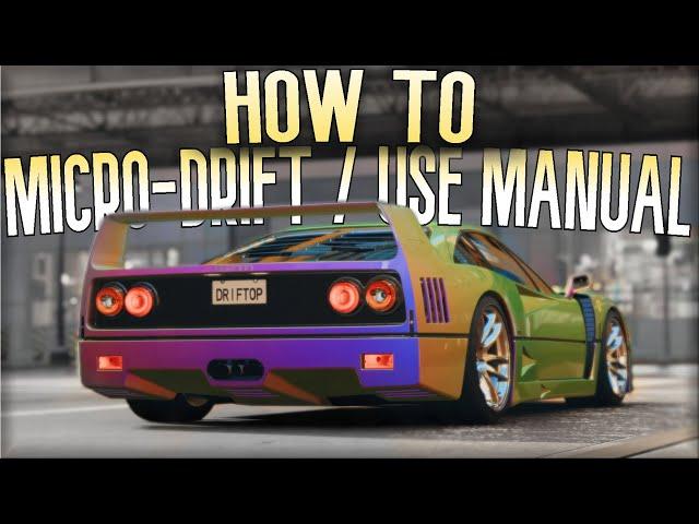 HOW TO MICRO-DRIFT AND DRIVE MANUAL IN NEED FOR SPEED UNBOUND! INSTANTLY IMPROVE LAP TIMES & SPEED!