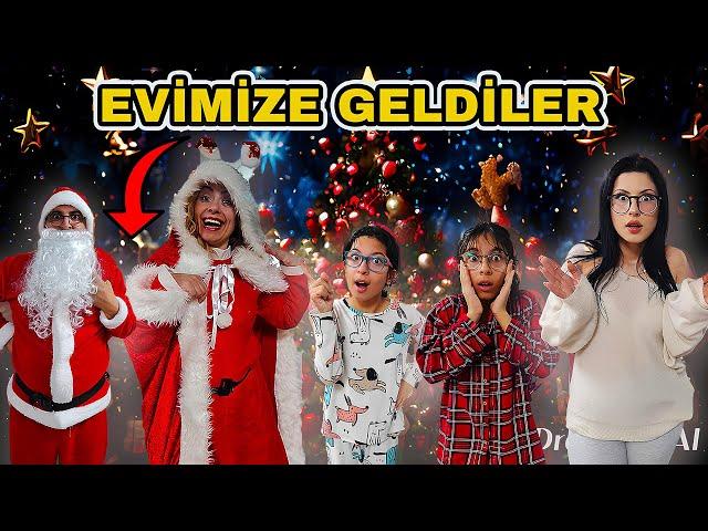 GERÇEK HAYATTA NOEL BABA VE NOEL ANNE EVİMİZE GİZLİCE GİRDİ | EYLÜL LAL