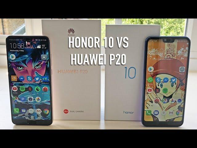 Honor 10 vs Huawei P20 | Full hands-on comparison