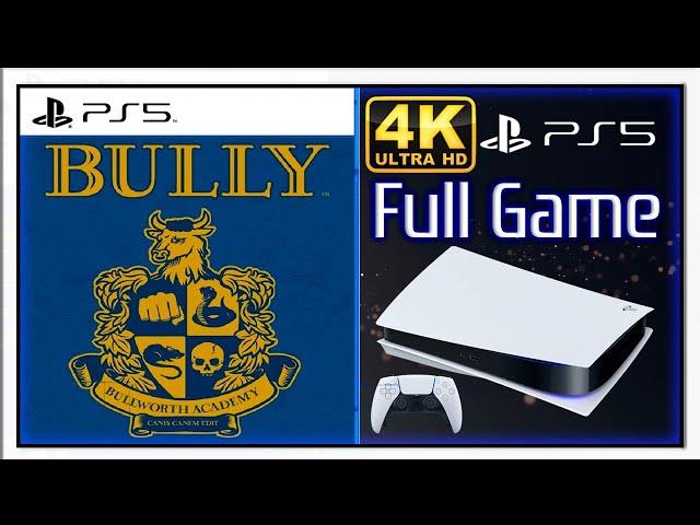 Bully - Full Game Walkthrough / Longplay (PS5) - (4K60ᶠᵖˢ UHD)