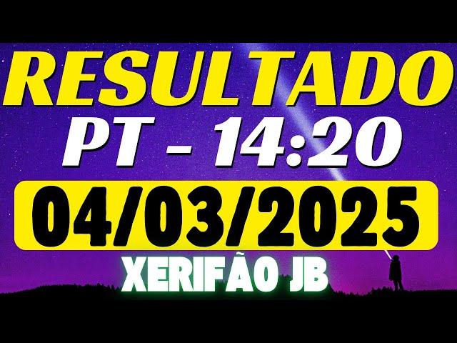 Resultado do jogo do bicho ao vivo PT LOOK 14HS 04/03/25