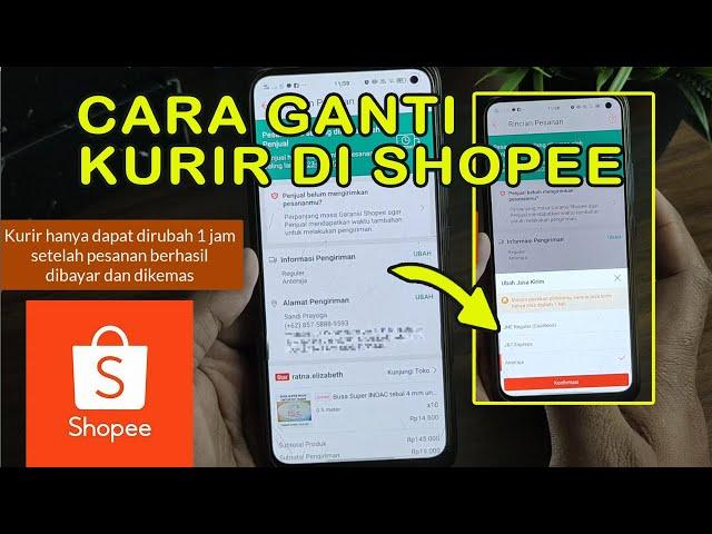 CARA MERUBAH KURIR PENGIRIMAN REGULER DI SHOPEE TERBARU