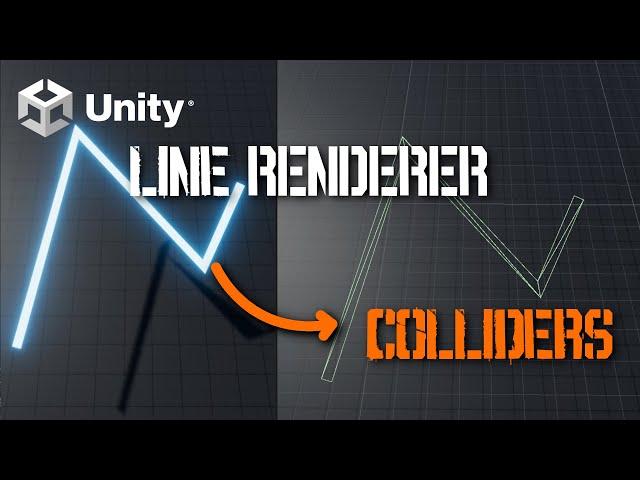 How to Generate Colliders for Line Renderers | Unity Tutorial